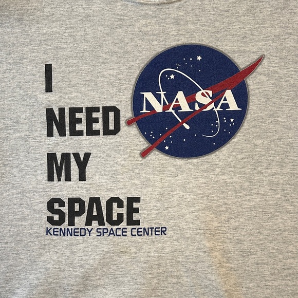 Vintage 1990s NASA "I Need My Space" Sweatshirt - Large - Picture 3 of 8